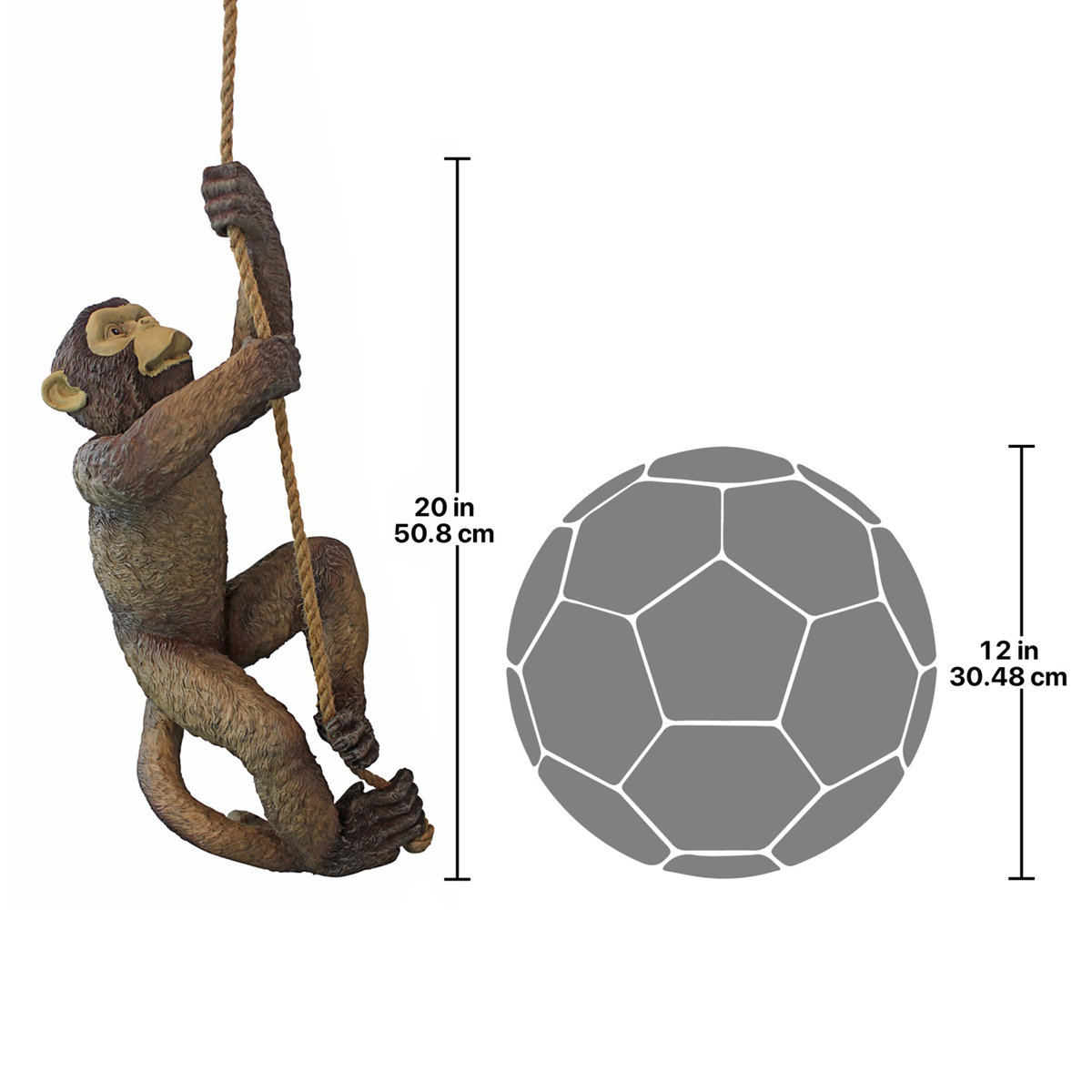 Design Toscano Makokou The Climbing Monkey Statue & Reviews Wayfair